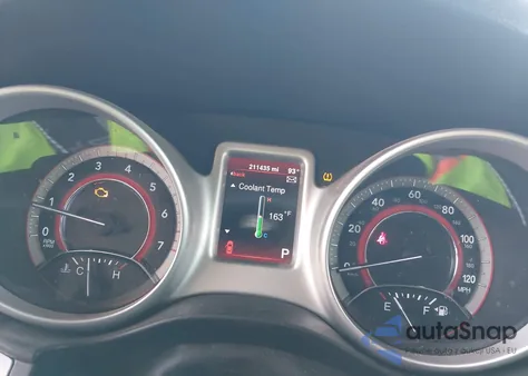 2013 Dodge Journey Sxt z USA, uszkodzony, nr VIN 3C4PDDBG0DT724641